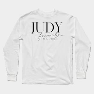 Judy Family EST. 2020, Surname, Judy Long Sleeve T-Shirt